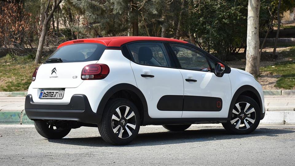 طراحی قسمت عقب سیتروئن C3